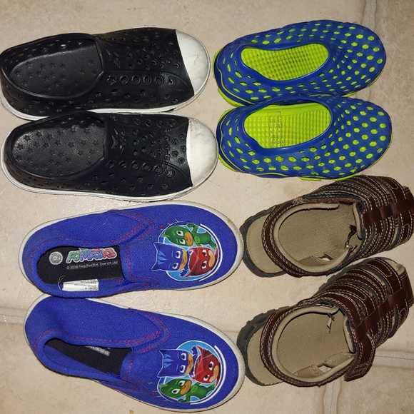 4 pairs summer Toddler boys shoes - Picture 1 of 4